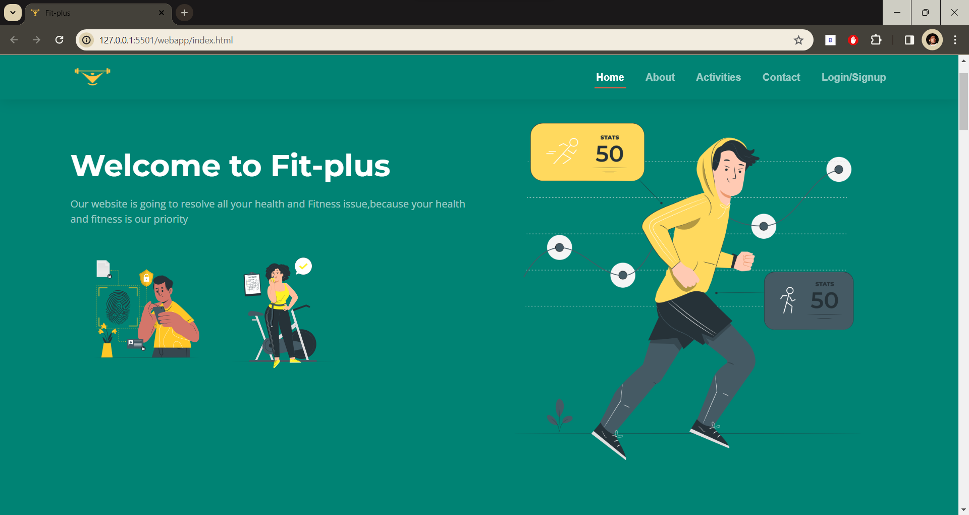 Fit plus Image